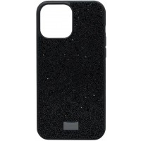 Чехол-накладка Swarovski для iPhone 14 Pro (Черный)